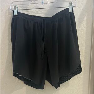 lululemon athletica Men's Black Athletic Shorts